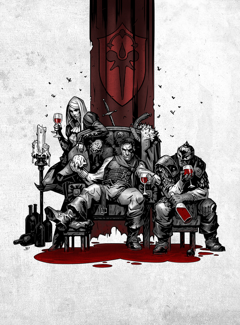 Illustration for article titled The Art Of Darkest Dungeon